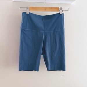 Nike Yoga Luxe Short NWT Blue High-Waisted Shorts